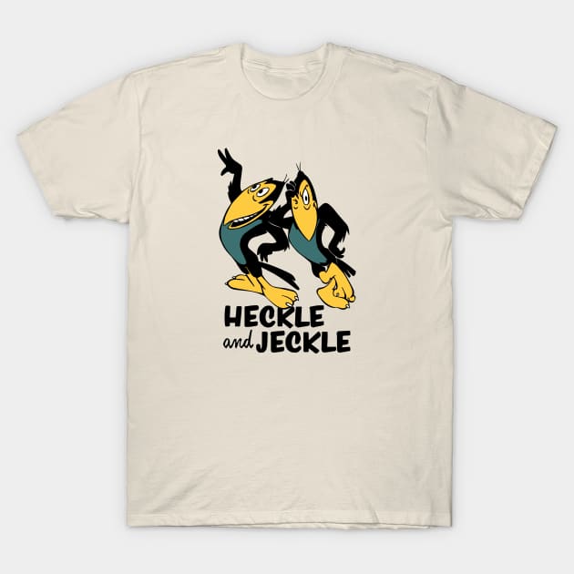 Heckle and Jeckle - Old Cartoon T-Shirt by kareemik